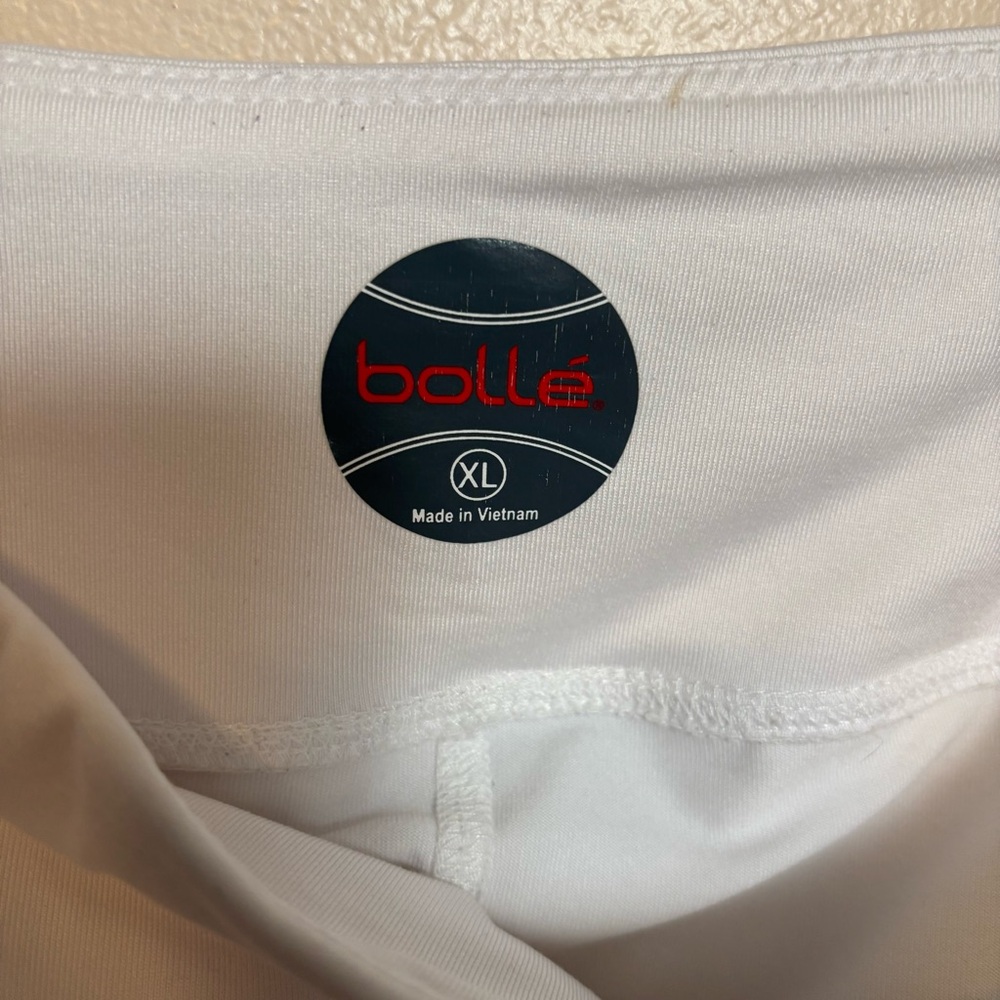 Bolle Women's Skort Tennis Pickleball Athletic Pleated White Shorts Size XL - Picture 4 of 6